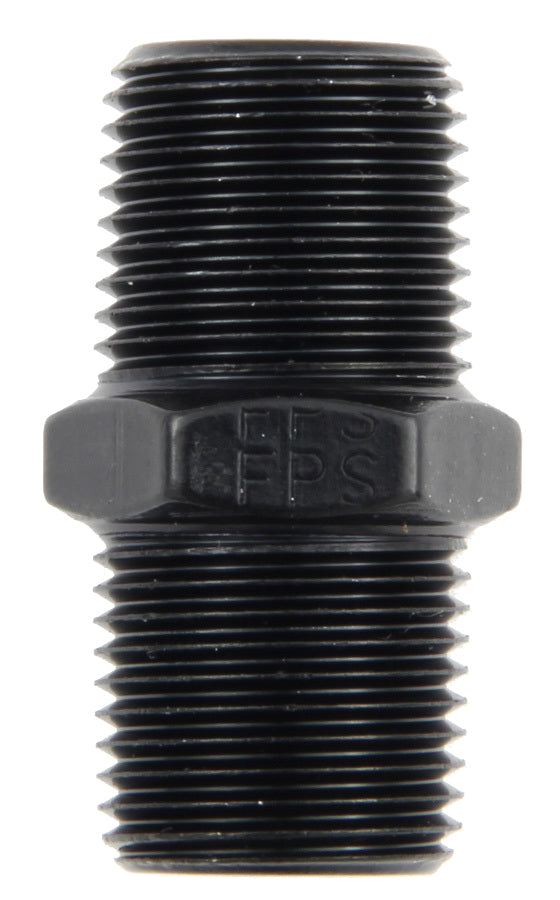 Fragola Performance Systems 1/4 MPT Pipe Nipple Black