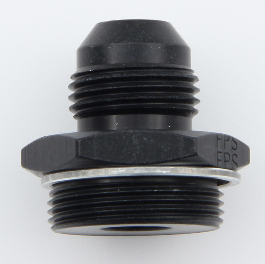 Male Adapter Fitting #8 x 1-20 Rochester Blk - Fragola Performance Systems 491965-BL