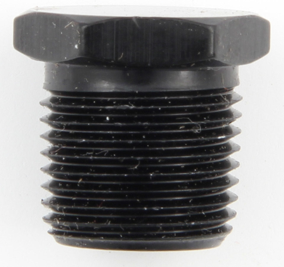 Fragola Performance Systems 1/4 MPT Hex Pipe Plug Black