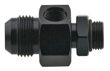 Load image into Gallery viewer, #12 Inlet Return Fitting Black - Fragola Performance Systems 495012-BL