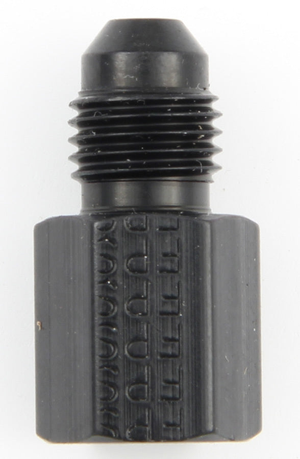 Fragola Performance Systems Gauge Adapter Fitting #3 x 1/8 FPT Str Black