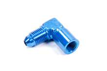 Load image into Gallery viewer, Fragola Performance Systems #4 Male x 1/8 FPT 90 Deg Gauge Adapter Inline