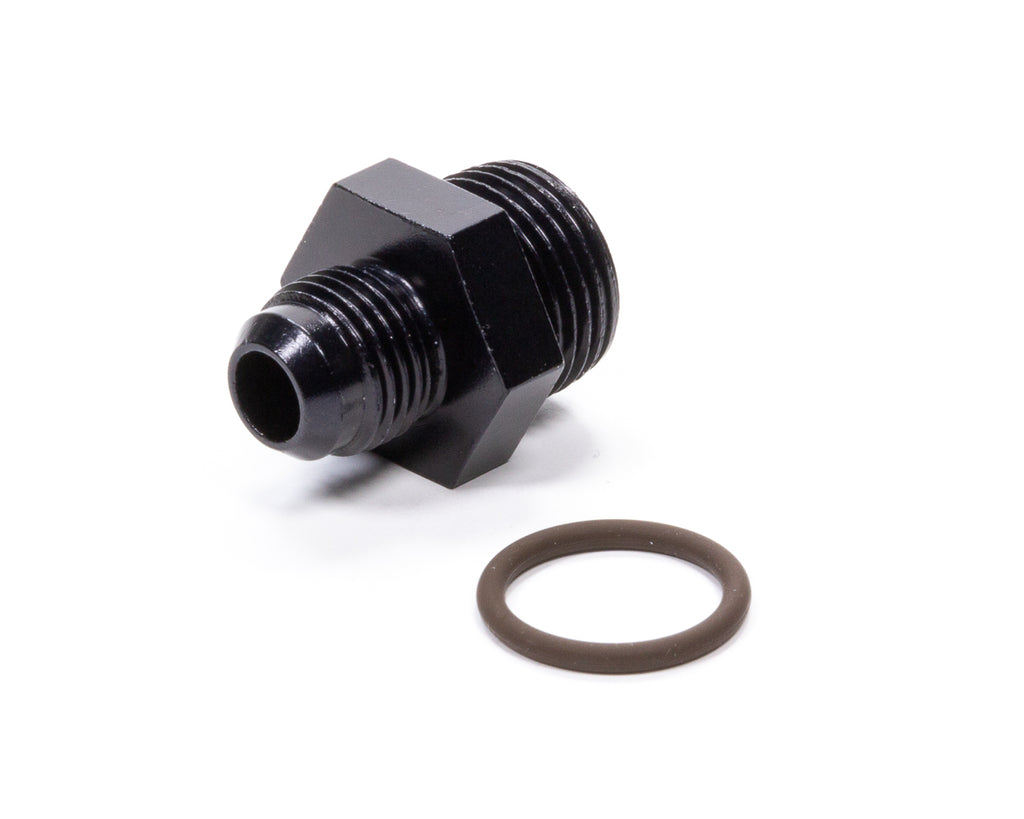 Fragola Performance Systems #6 x 3/4-16 (#8) Radius O-Ring Fitting Black