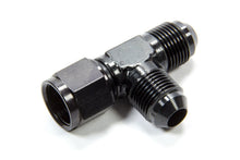 Load image into Gallery viewer, Fragola Performance Systems #8 On The Run T-Fitting w/Female Swivel Black