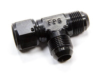 Load image into Gallery viewer, Fragola Performance Systems #12 On The Run T-Fitting w/Female Swivel Black