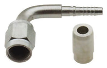 Load image into Gallery viewer, Fragola Performance Systems #3 X 90 DEGREE BENT TUBE CRIMP W/PIN &amp; COL-20PCS