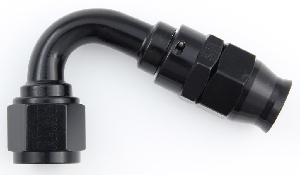 Fragola Performance Systems Hose Fitting #10 120 Deg PTFE Black
