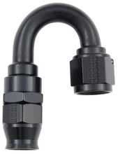 Load image into Gallery viewer, Fragola Performance Systems Hose Fitting #6 180 Deg PTFE Black
