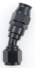 Load image into Gallery viewer, Fragola Performance Systems Hose Fitting #6 30 Deg PTFE Black