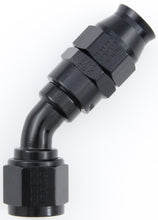 Load image into Gallery viewer, Fragola Performance Systems Hose Fitting #10 45 Deg PTFE Black