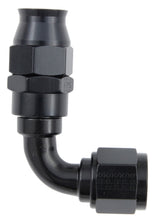 Load image into Gallery viewer, Fragola Performance Systems Hose Fitting #6 90 Deg PTFE Black