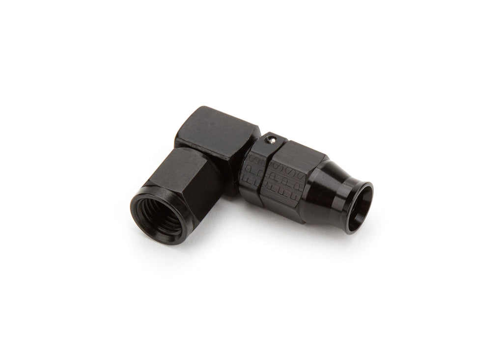 Fragola Performance Systems #4 90 Degr Real Street Forged Hose End - Black
