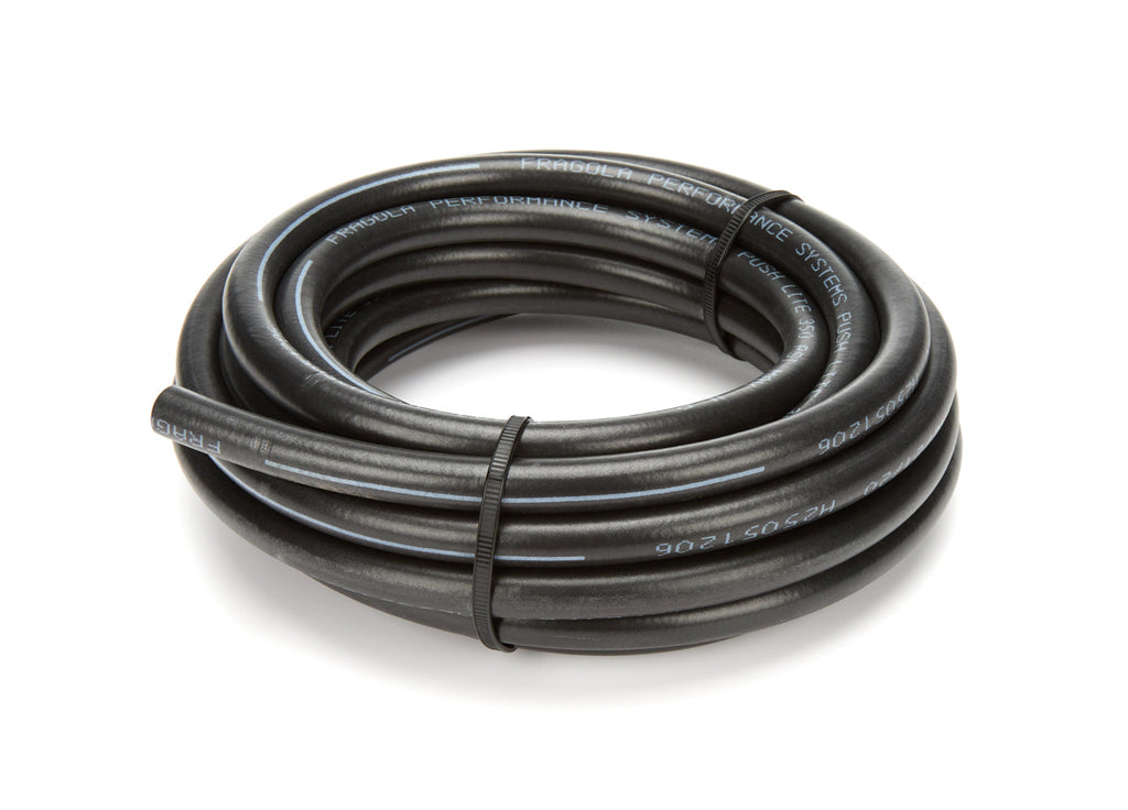 #4 Push-Lite  Hose 15ft Hi-Temp - Black - Fragola Performance Systems 831504