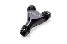 Load image into Gallery viewer, 6an Y-Male Fitting Black - Fragola Performance Systems 900606-BL