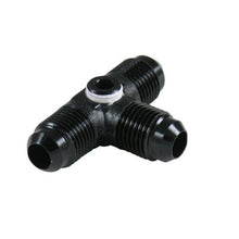 Load image into Gallery viewer, Fragola Performance Systems #8 Male Tee w/1/8 FPT Port - Black
