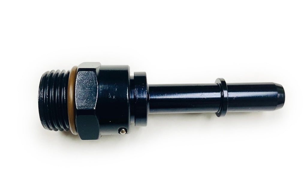 #10 ORB to 3/8 Male Q/C EFI Fitting Straight - Fragola Performance Systems 997510-BL