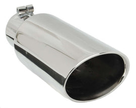 Stainless Double Walled Oval Exhaust Tip - Gibson Performance Exhaust 500437