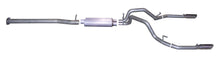 Load image into Gallery viewer, Cat-Back Dual Split Exhaust System; Aluminized  -  Gibson Performance Exhaust 5627