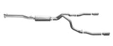 Cat-Back Dual Split Exhaust System; Aluminized  -  Gibson Performance Exhaust 5661