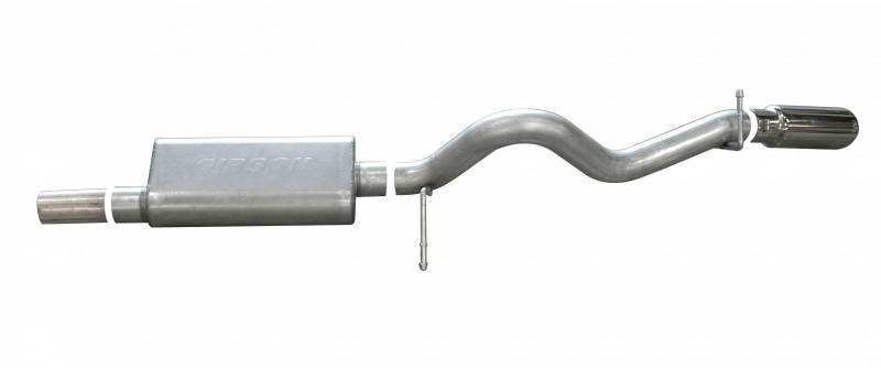 Cat-Back Single Exhaust System; Stainless  -  Gibson Performance Exhaust 612801