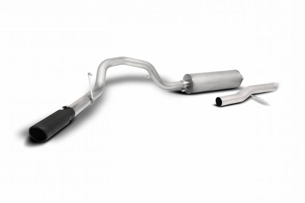 Black Elite Cat-Back Single Exhaust System; Stainless  -  Gibson Performance Exhaust 615639B