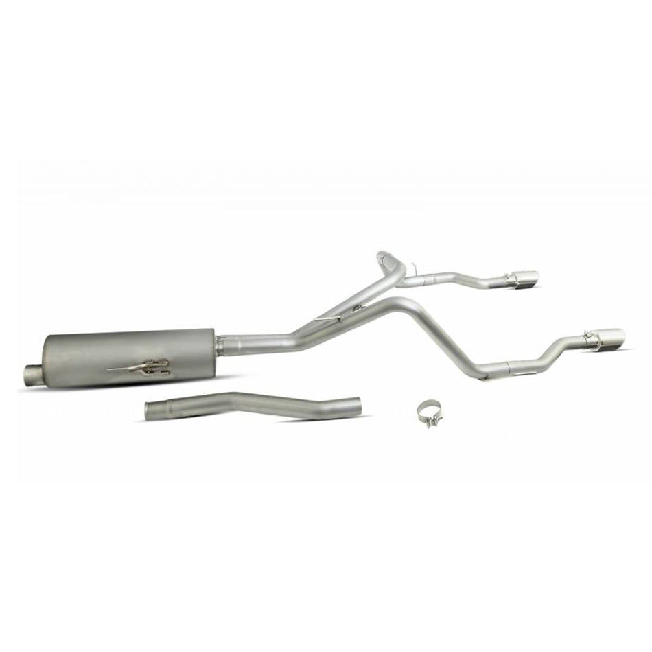 20-   Jeep Gladiator JT Cat Back Exhaust Alum - Gibson Performance Exhaust 617410