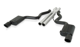 Cat Back Exhaust 15-16 Mustang 5.0L Dual Split - Gibson Performance Exhaust 619013-B