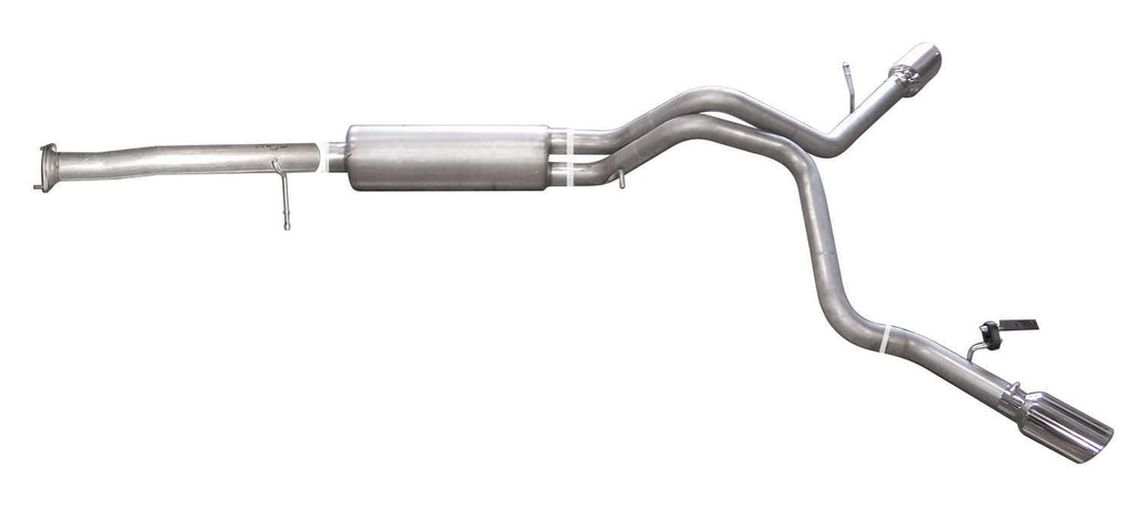 Cat-Back Dual Extreme Exhaust System; Stainless  -  Gibson Performance Exhaust 65403