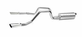 Cat-Back Dual Split Exhaust System; Stainless  -  Gibson Performance Exhaust 65502