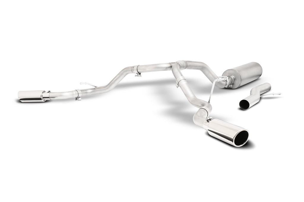 Cat-Back Dual Extreme Exhaust System; Stainless  -  Gibson Performance Exhaust 65683