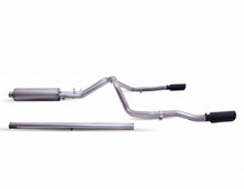 Load image into Gallery viewer, Black Elite Cat-Back Dual Split Exhaust System; Stainless  -  Gibson Performance Exhaust 65699B