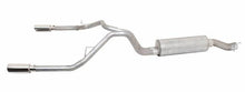 Load image into Gallery viewer, Cat-Back Dual Split Exha ust System  Stainless - Gibson Performance Exhaust 66568