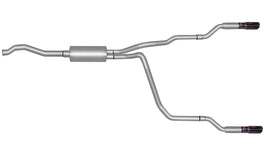 Cat-Back Dual Split Exhaust System; Aluminized  -  Gibson Performance Exhaust 9508