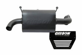 Polaris UTV Single Exhau st  Black Ceramic - Gibson Performance Exhaust 98020