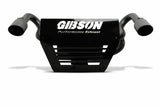 Polaris UTV Dual Exhaust Black Ceramic - Gibson Performance Exhaust 98026