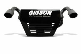 Polaris UTV Dual Exhaust; Black Ceramic  -  Gibson Performance Exhaust 98026
