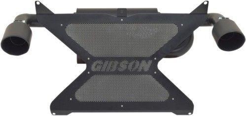 Can-Am UTV Dual Exhaust; Black Ceramic  -  Gibson Performance Exhaust 98034