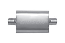 Load image into Gallery viewer, Stainless Steel Muffler 2.25in Offset/Offset - Gibson Performance Exhaust BM0103