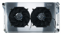 Load image into Gallery viewer, 68-72 A-Body Aluminum Radiator Automatic Transmission Dual 12 Inch W/12 Inch Fan Kit Cold Case Radiators