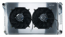 Load image into Gallery viewer, 68-77 A-Body Aluminum Radiator Manual Dual 14 Inch Fan Kit Cold Case Radiators