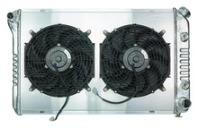 Load image into Gallery viewer, 1984-1987 Buick Regal Grand National Aluminum Radiator Auto Transmission Dual 12 Inch Fans Cold Case Radiators