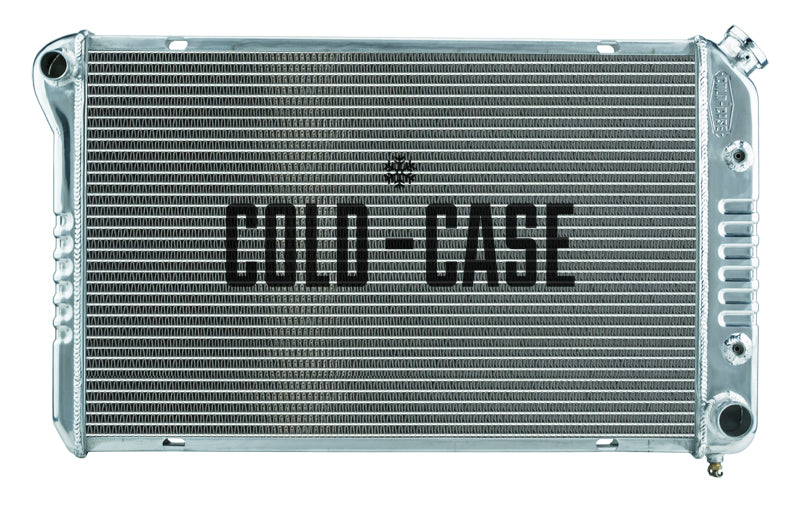 1984-1987 Buick Regal Grand National Aluminum Radiator Auto Transmission Dual 12 Inch Fans Cold Case Radiators
