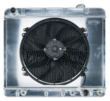 63-66 Chevy/GMC Pickup Truck Aluminum Radiator And 16 Inch Fan Kit AT Cold Case Radiators  -  COLD-CASE Radiators GMT555AK