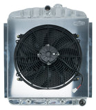 47-54 Chevy Truck Aluminum Radiator And 16 Fan Kit Cold Case Radiators  -  COLD-CASE Radiators GMT568AK