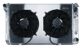 Firebird Radiator 70-81 Firebird Auto Transmission Aluminum And 12 Inch Dual Fan Kit Cold Case Radiators