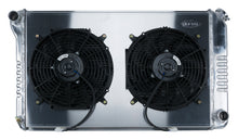 Load image into Gallery viewer, Firebird Radiator 70-81 Firebird Manual Transmission Aluminum And 12 Inch Dual Fan Kit Cold Case Radiators