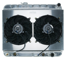 Load image into Gallery viewer, 64-65 GTO w/ AC AT Aluminum Performance Radiator Dual Fan Kit Cold Cae Radiators