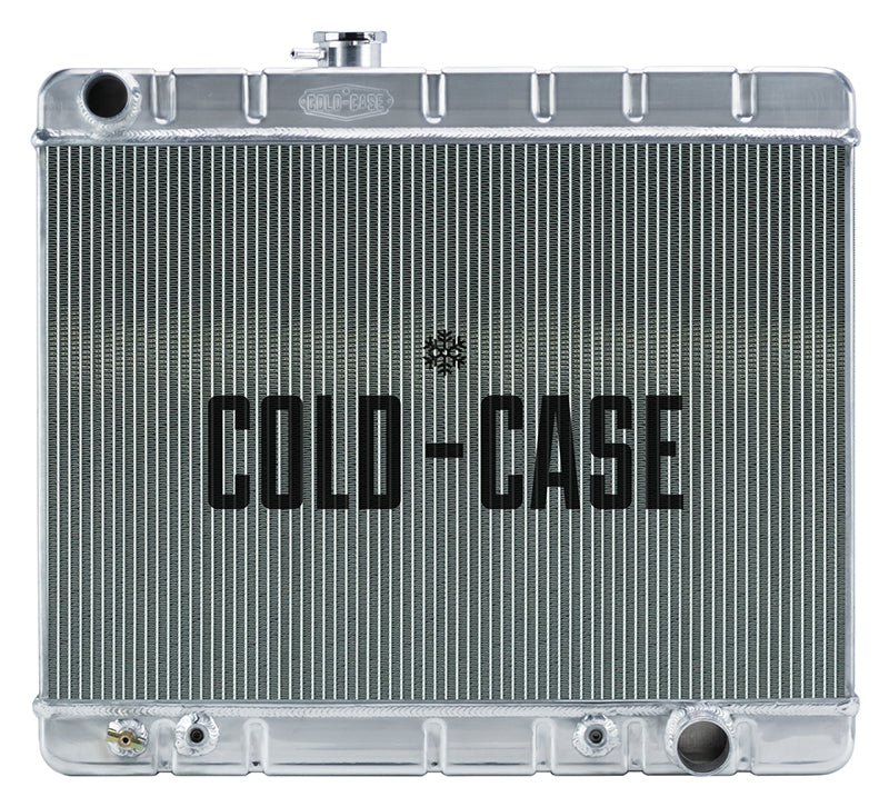 66-67 GTO Aluminum Radiator W/O AC AT Cold Case Radiators