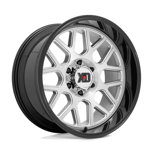 XD849 22X10 6X135 BRUSH MILL GBLK LP -18