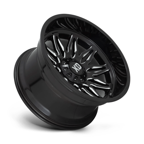 XD859 20X10 6X135/5.5 G-BLK MILLED -18MM